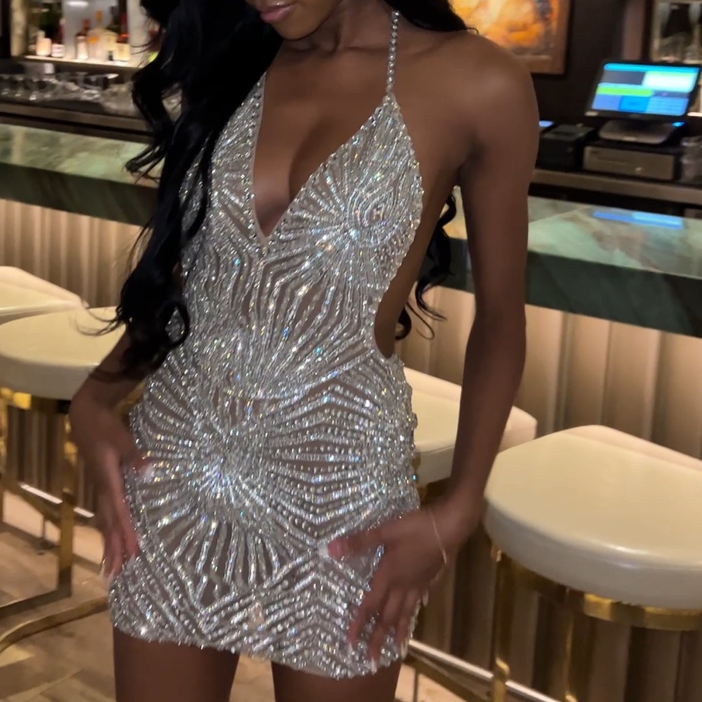 Portia and Scarlet Amarni Mini Diamond Dress
